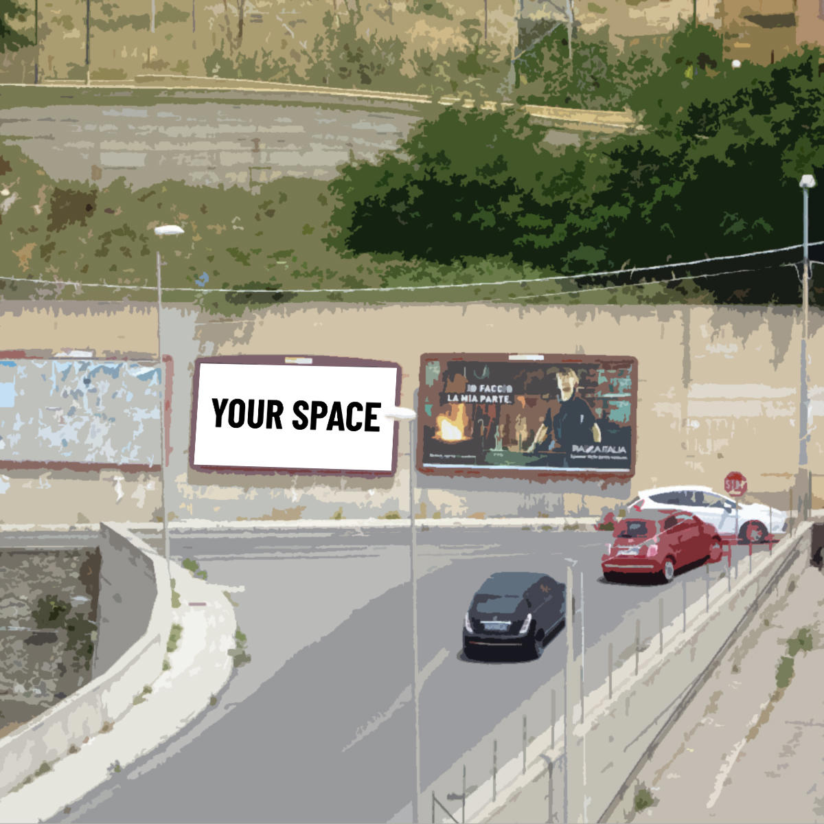 SPAZIO PUBBLICITARIO 600 x 300 Via Eremo Condera (REGGIO CALABRIA) Dal 05/10/2026 al 18/10/2026 14 giorni